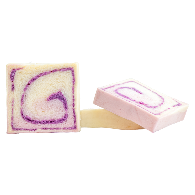 山药紫薯蒸吐司